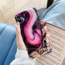 Load image into Gallery viewer, Vintage Marble Phone Case For iPhone X 6 6S 7 8 Plus