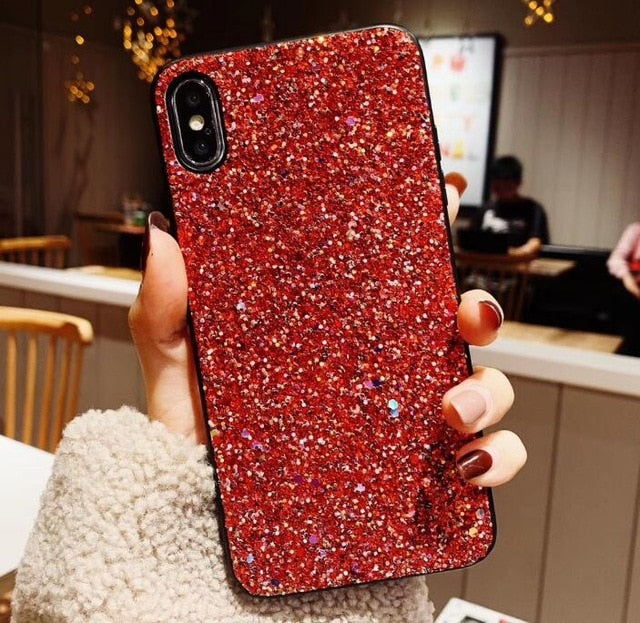 Bling Glitter Sequins Phone Case For Samsung