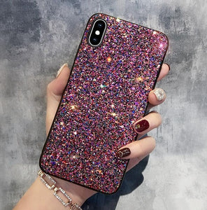 Bling Glitter Sequins Phone Case For Samsung