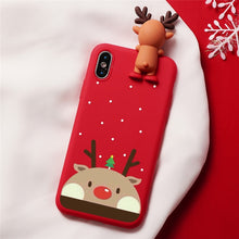 Load image into Gallery viewer, Cartoon Christmas Deer Back Cover For OPPO F5 Animals