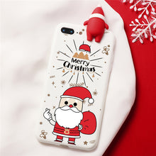 Load image into Gallery viewer, Cartoon Christmas Deer Back Cover For OPPO F5 Animals